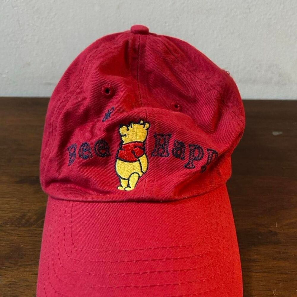 Disney Women's Red and Burgundy Hat